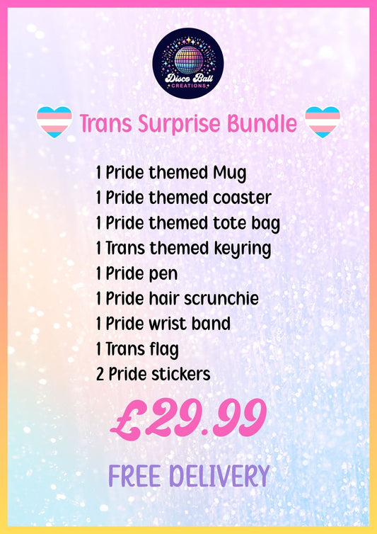 The Ultimate Pride Mystery Box - 9 Piece Surprise Gift Bundle (Free UK Delivery)
