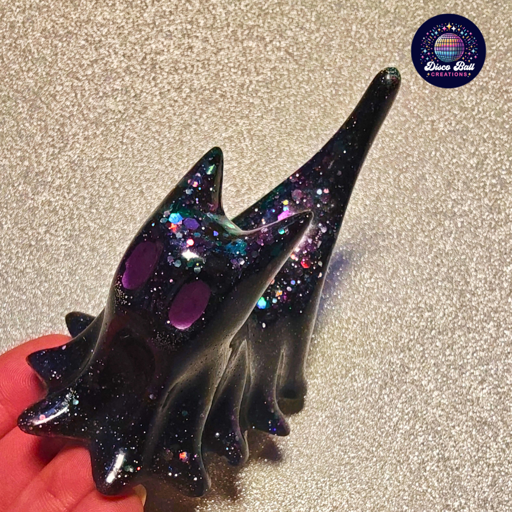 Ghost Cat Resin Ornament