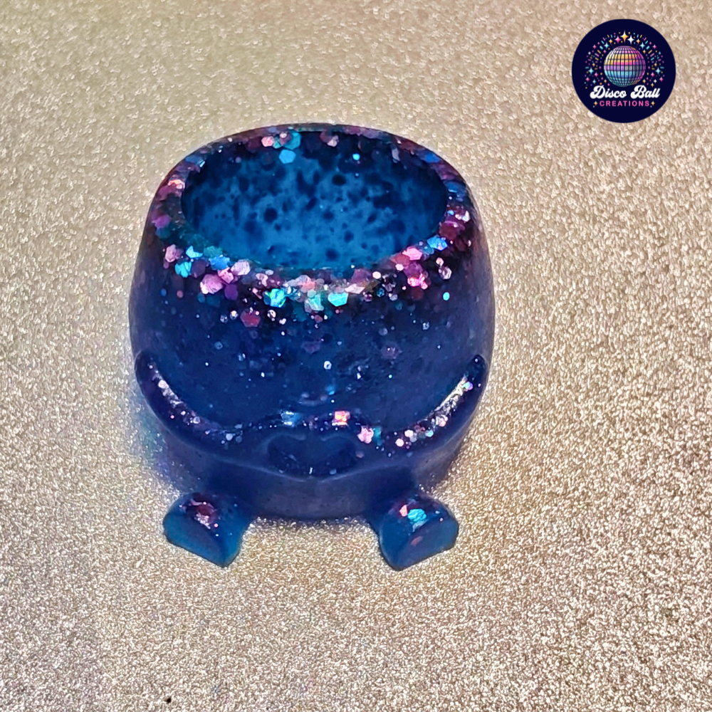Blue Heart Hands pot