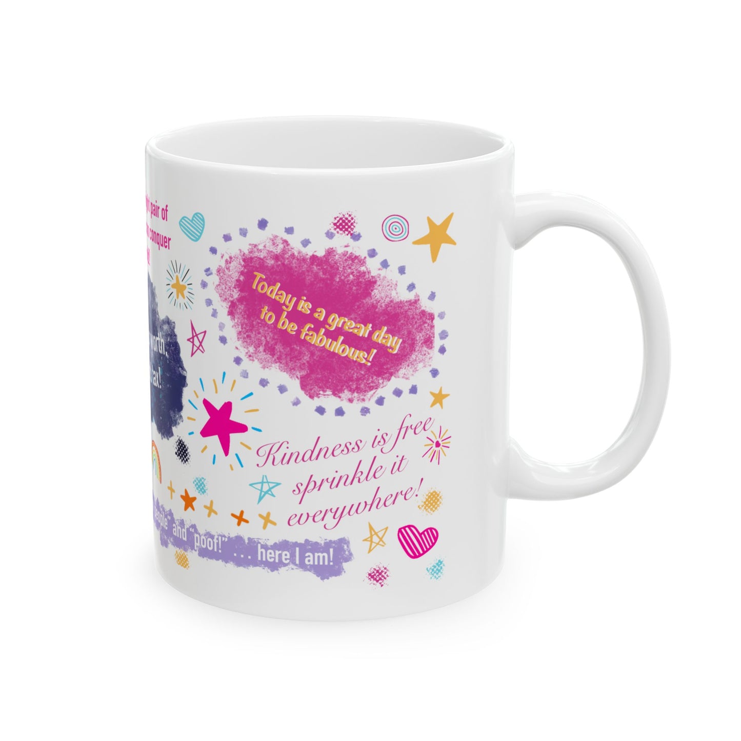 β¨ Confidence & Kindness Affirmation Mug β Fuel Your Fire! β¨