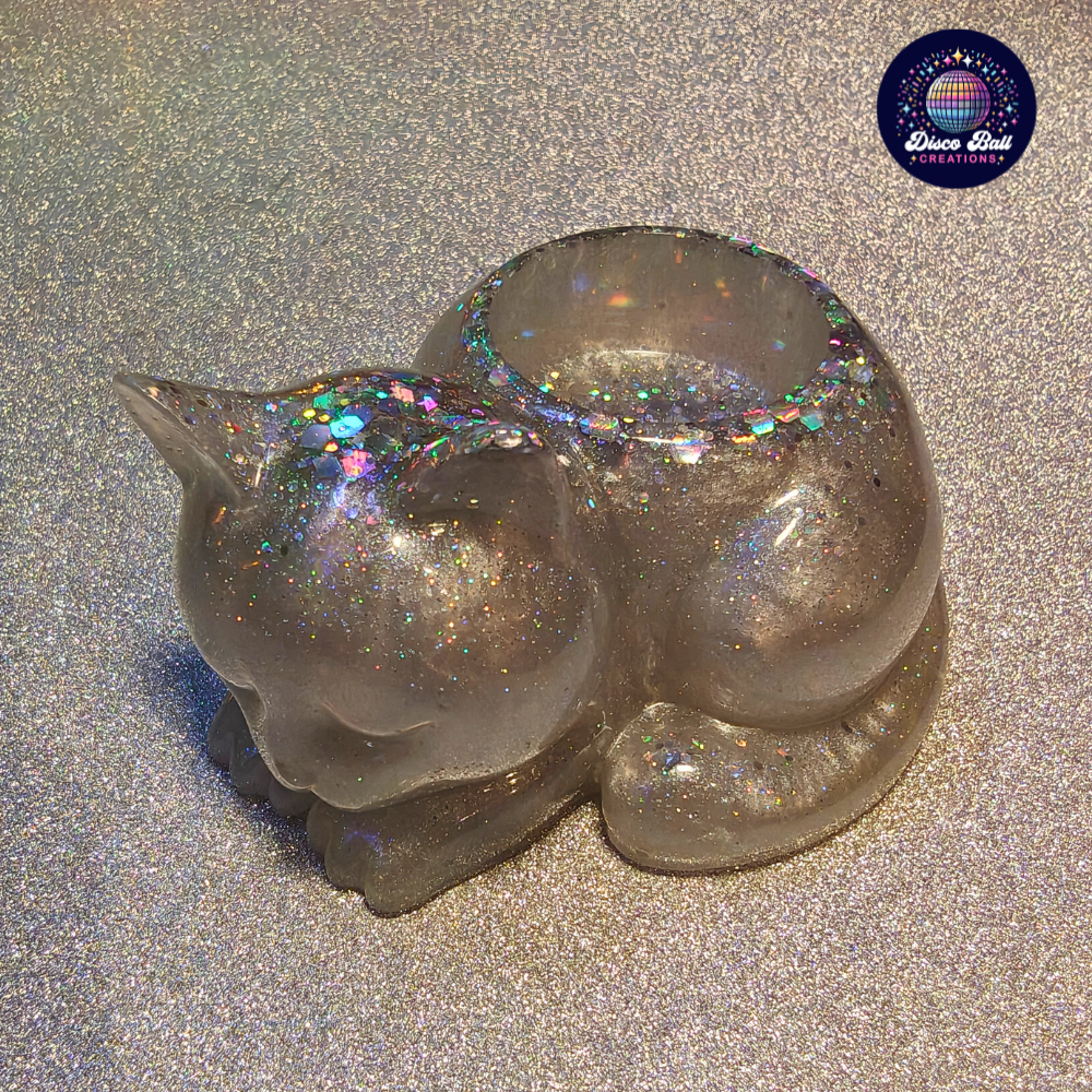Cat Electric Tealight Holder