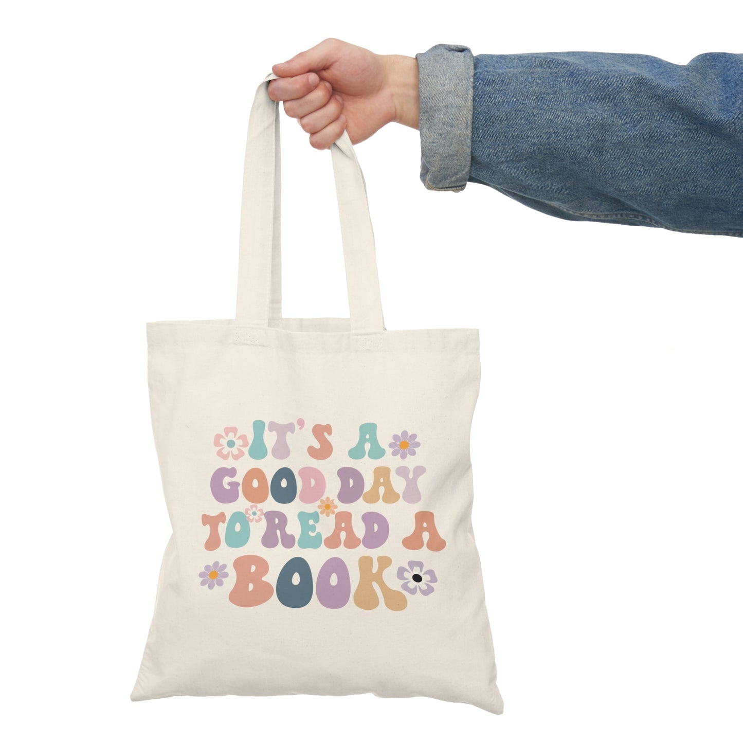 It's a Good Day to Read a Book Tote Bag | Colourful Book Lover Gift