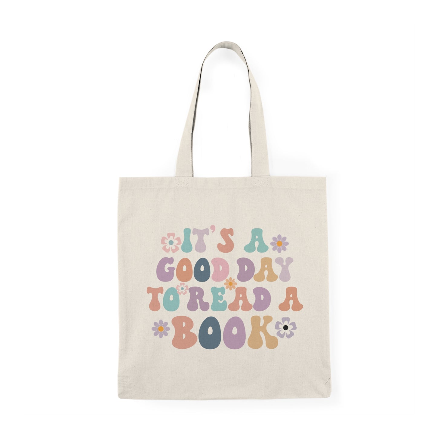 It's a Good Day to Read a Book Tote Bag | Colourful Book Lover Gift