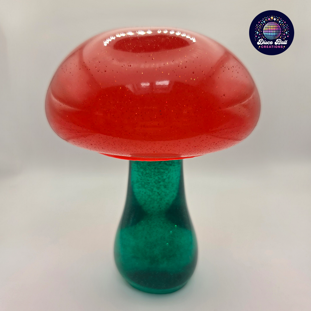 Extra Large Whimsical Resin Toadstool - Custom Colour Available