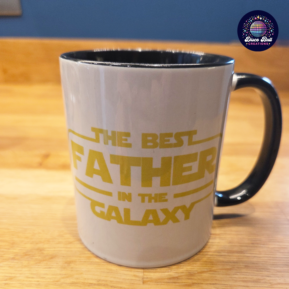 Best Father in the Galaxy Mug – Novelty Father’s Day Gift