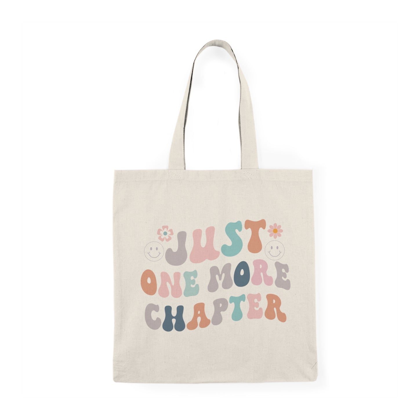 Just One More Chapter Tote Bag | Book Lover's Addiction Bag