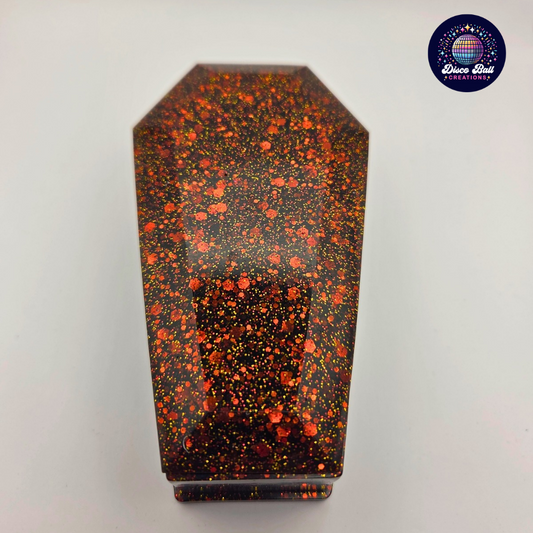 Mini Coffin Storage Box - Spooky Glitter Trinket Holder