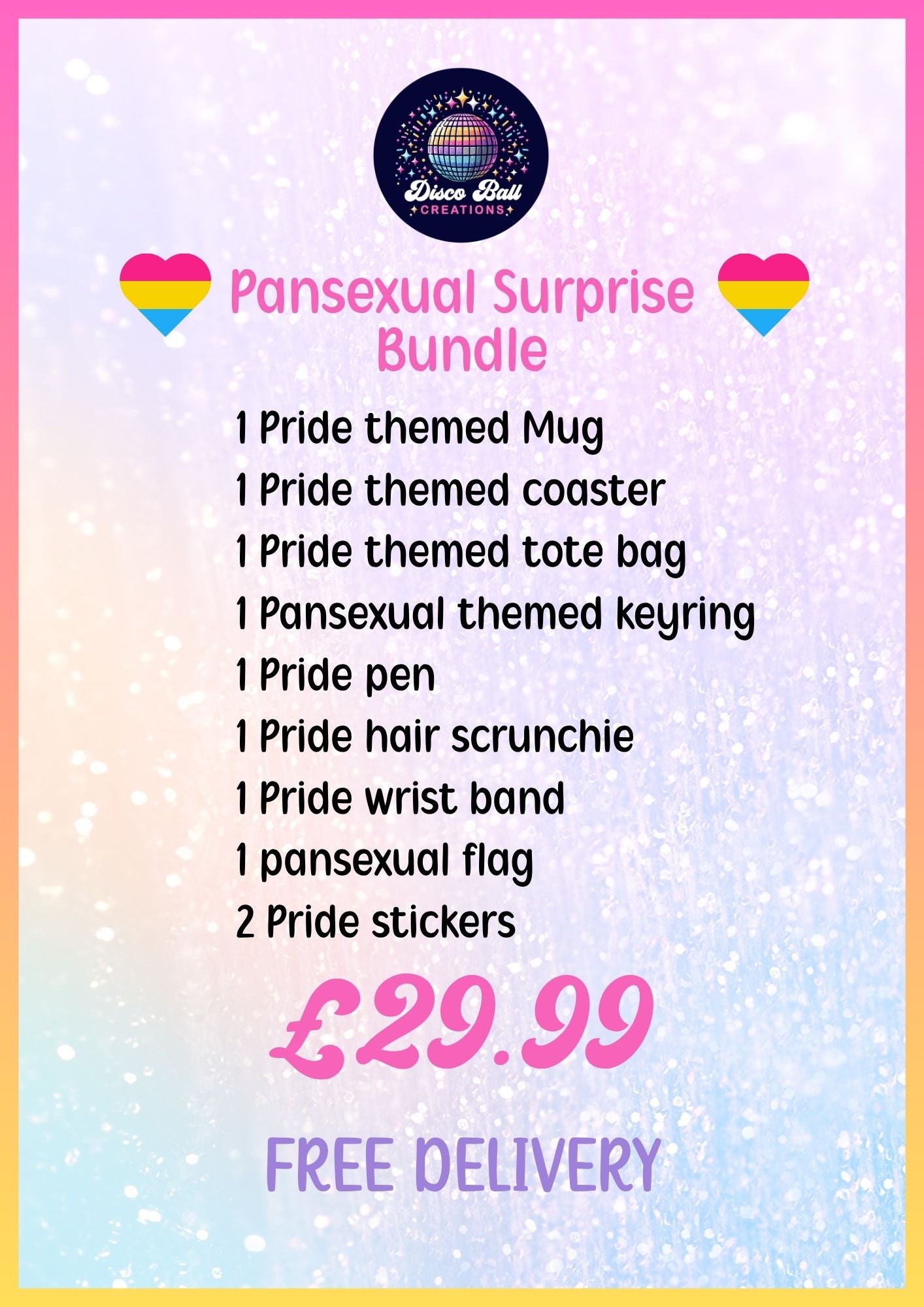 The Ultimate Pride Mystery Box - 9 Piece Surprise Gift Bundle (Free UK Delivery)