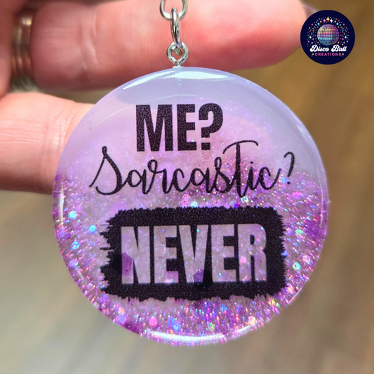 Sarcastic Quote Keyrings
