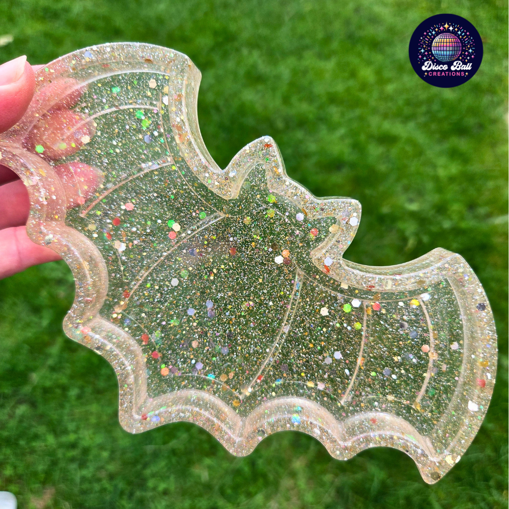 Bat Trinket Tray – Gothic Home Decor | Jewellery, Crystals, Keys & More