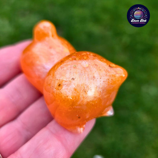 Glitter Lucky Cat Figure