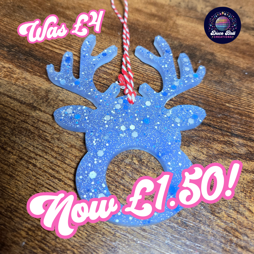 SALE - Large Reindeer Decoration (holds a Lindor chocolate)