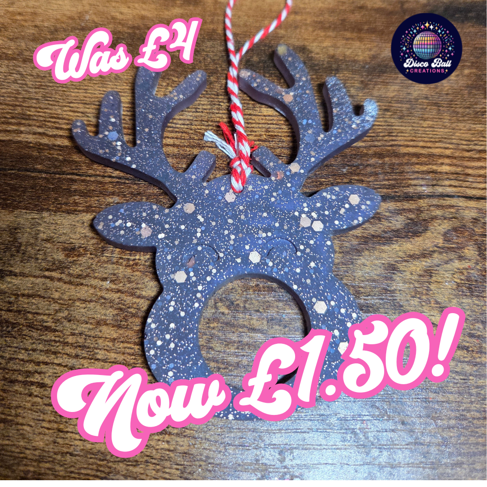 SALE - Large Reindeer Decoration (holds a Lindor chocolate)