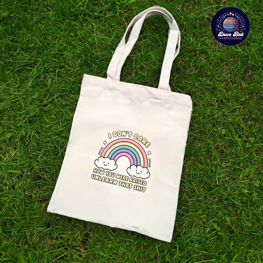 Pride Tote Bags - Funny Slogan & Graphic Canvas Tote Bags | Disco Ball Creations