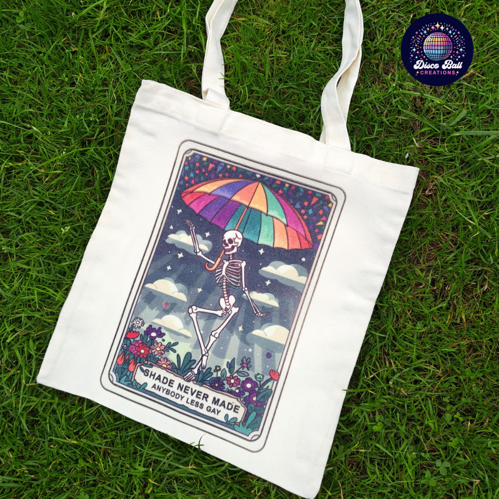 Pride Tote Bags - Funny Slogan & Graphic Canvas Tote Bags | Disco Ball Creations