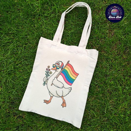 Pride Tote Bags - Funny Slogan & Graphic Canvas Tote Bags | Disco Ball Creations