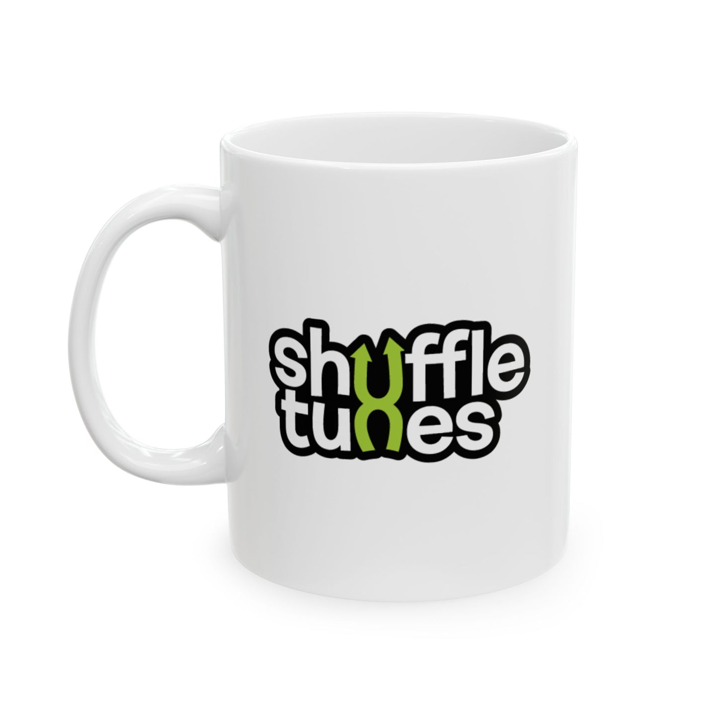 ShuffleTunes Mug - 11oz - White