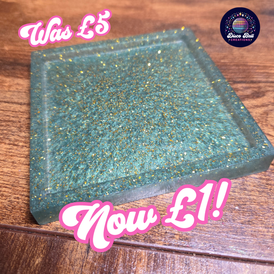 SALE - Square Resin Coaster