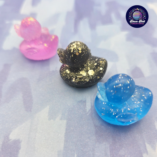 Mini Disco Duck Blind Bag - Sparkly Resin Lucky Dip
