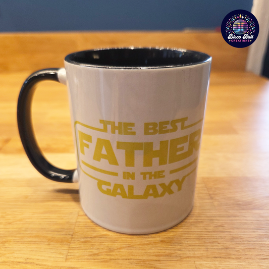 Best Father in the Galaxy Mug – Novelty Father’s Day Gift