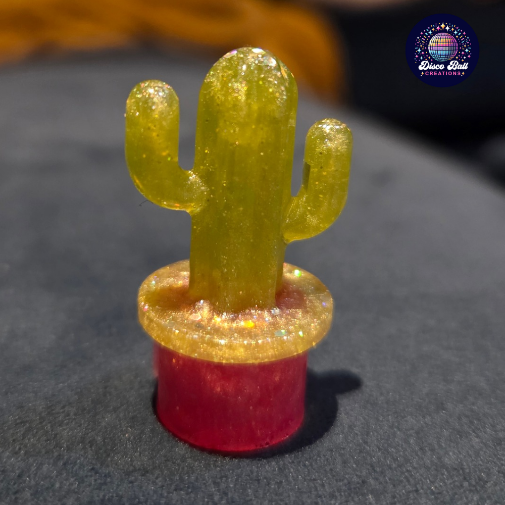Prickly Little ✨Sparkle✨ Cactus Magnets