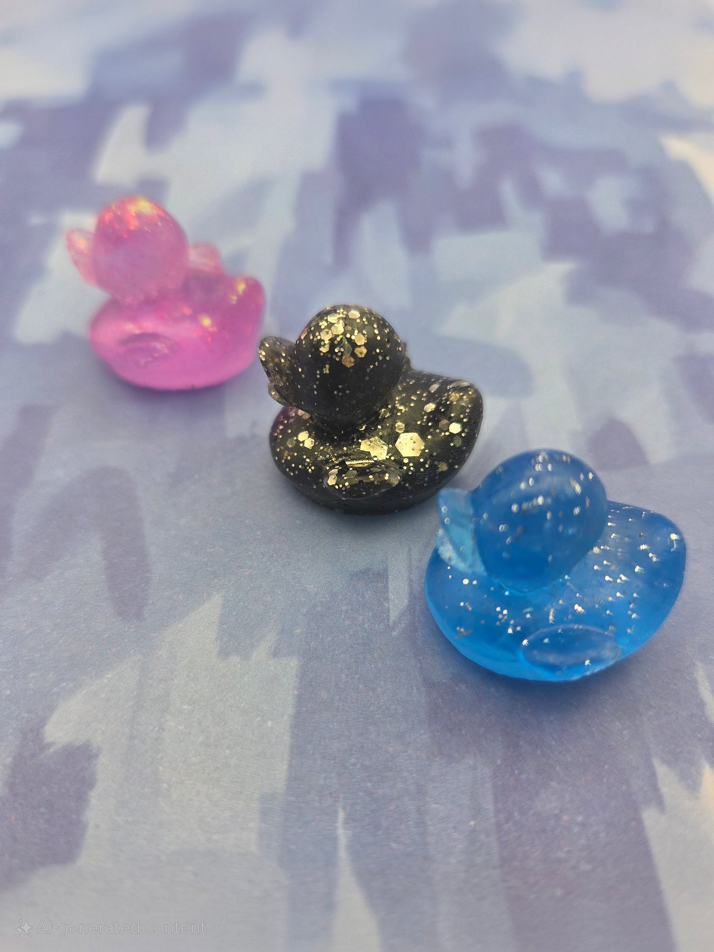 Mini Disco Duck Blind Bag - Sparkly Resin Lucky Dip